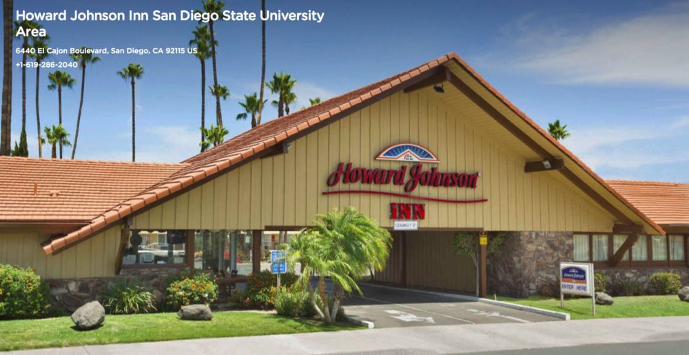 Howard Johnson University Inn - Sdsu - San Diego State University מראה חיצוני תמונה